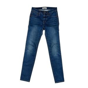 Madewell Women’s 9 inch High Rise Skinny Blue‎ Jeans Size 26 Stretch